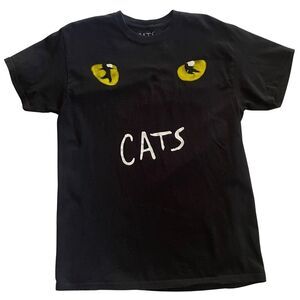 VINTAGE 80s CATS T-Shirt Size S/M